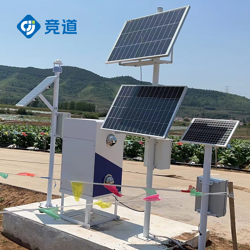 山東濰坊農(nóng)業(yè)產(chǎn)業(yè)園安裝競(jìng)道農(nóng)業(yè)四情裝備